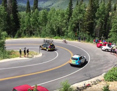Virales Video „Tour of Utah 2015 Crash“