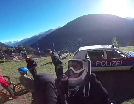 Virales Video „Fabio Wibmer auf der Flucht von der Polizei“