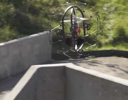 Virales Video „Drohne mit Kollisionsschutz“ erreicht mehr als 1,8 Millionen Klicks