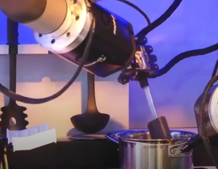 Virales Video „Kochroboter der Zukunft“