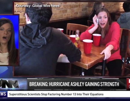 Virales Video „Hurricane Ashley“