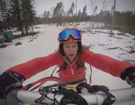 Virales Video „Skifahren mit Motor als Winterspaß“