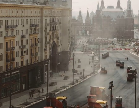 Virales Video „Straßenbau in Russland“
