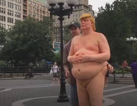 Virales Video „Naked Trump“