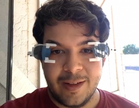 Virales Video „Automatische Sonnenbrille“