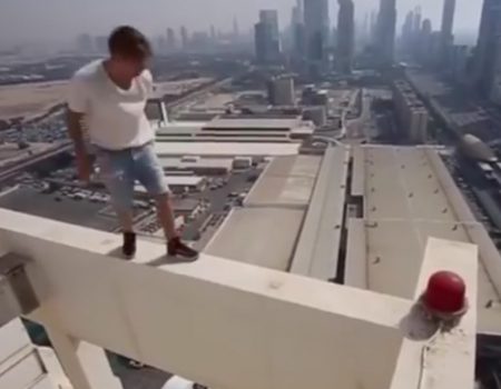 Virales Video „Nichts für Menschen mit Höhenangst“