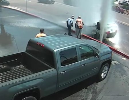 Virales Video „Epic Car Wash Crash“