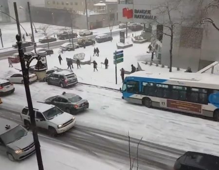 Virales Video „Winteranfang in Montreal“