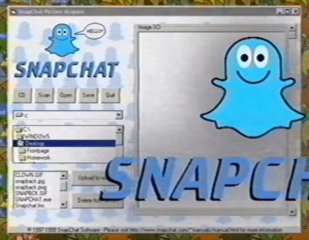 Virales Video „Snapchat in den 90er-Jahren – aufwendig nachgearbeitet für Windows 98“