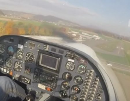 Virales Video „Ein Adler hätte diesen Hobbypiloten aus der Schweiz fast vom Himmel geholt“
