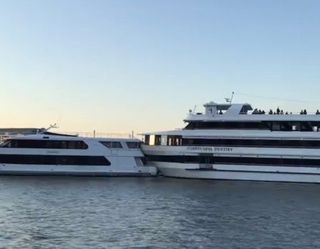 Virales Video „Am Hafen von Hoboken, New Jersey ereignete sich folgender Vorfall zwischen zwei Luxus-Dampfern“